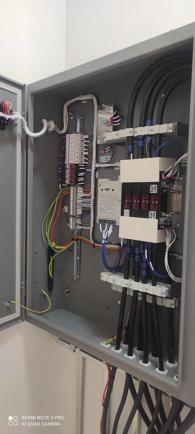 Tablero de transferencia automática